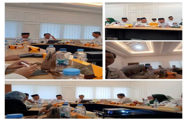 Roat Evaluasi Tendik dari Kanwil Kemenag Jabar